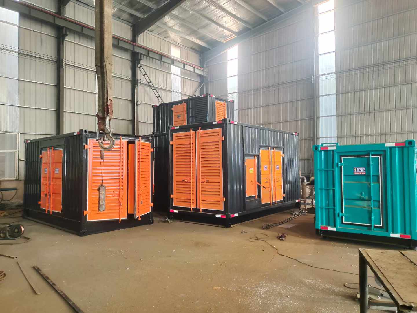 巴马500kw柴油发电机组可以带动多少功率设备？