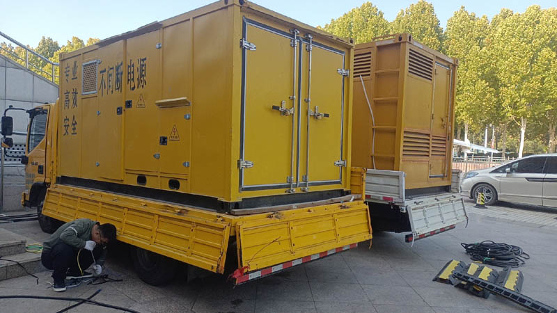 巴马柴油发电机组和UPS电源配合使用时的注意事项